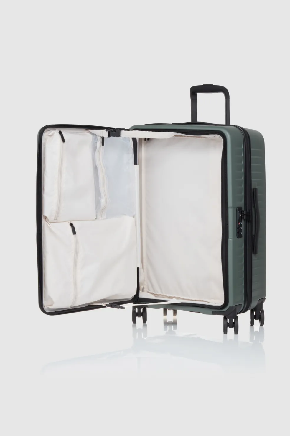 Venture Dual Open 3pc Suitcase Set