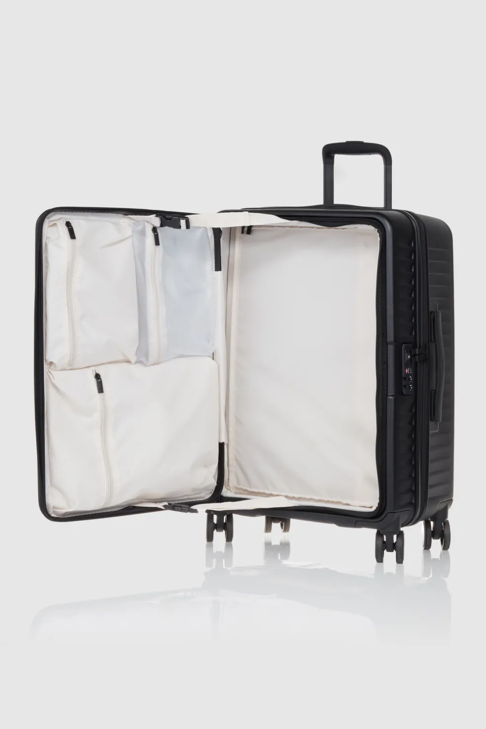Venture Dual Open 3pc Suitcase Set