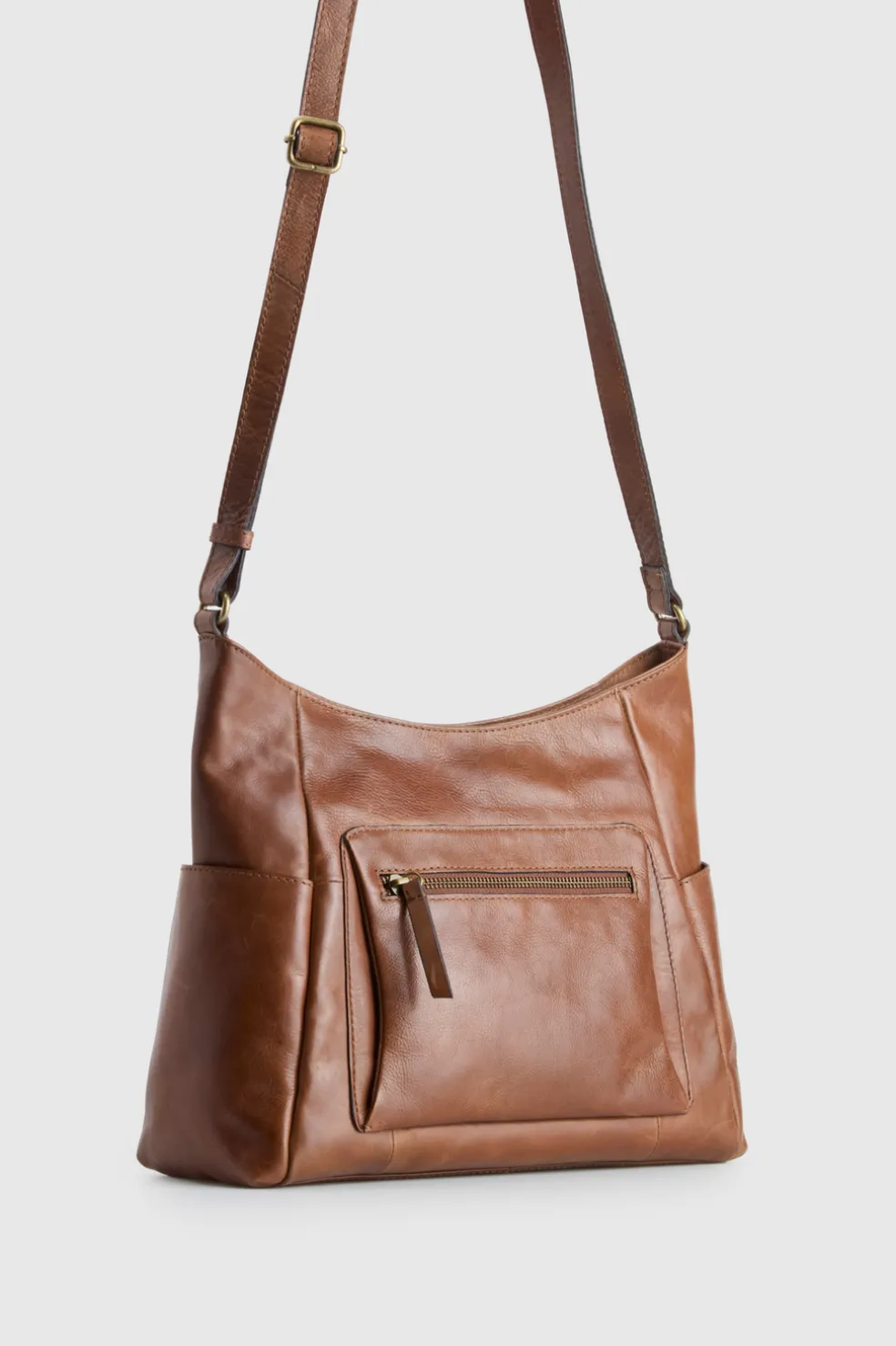 Verity Leather Crossbody Bag