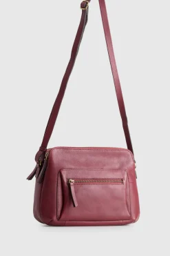 Verity Leather Crossbody Bag