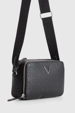 Viviette Double Zip Crossbody Bag