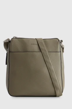 Zip Expandable Crossbody Bag